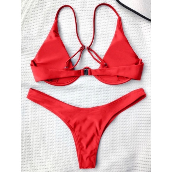 ❤️Fire Red Bikini❤️ - Picture 4 of 5
